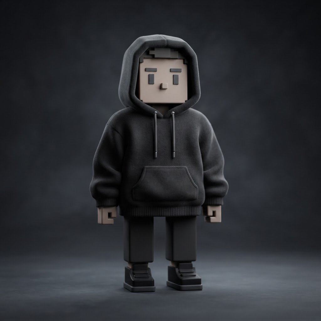 Aesthetic black oversized hoodie design — Roblox shirt template 585x559 transparent PNG